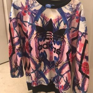 adidas colorful sweatshirt